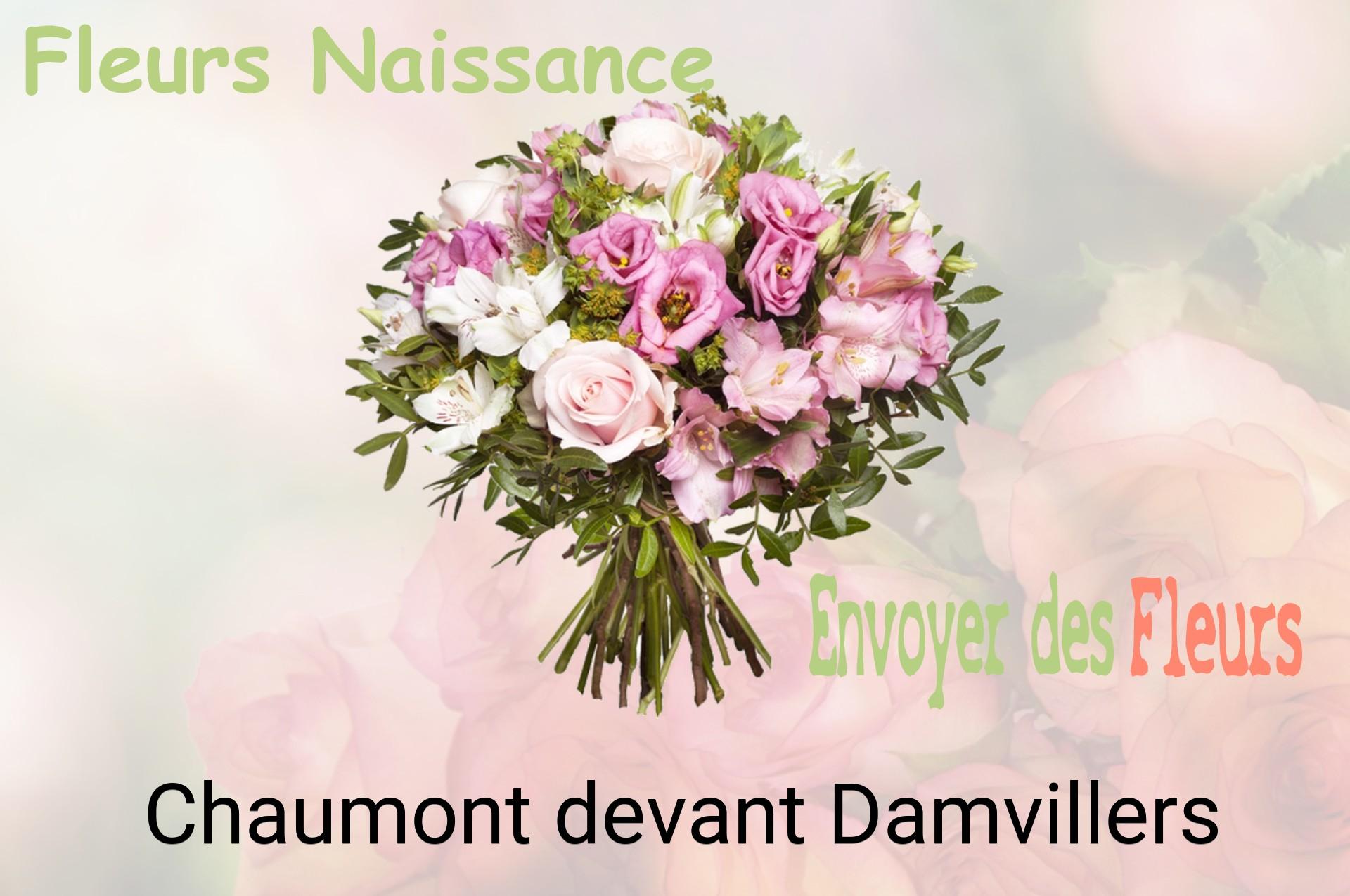 Bouquet de fleurs de naissance livré à Chaumont-devant-Damvillers