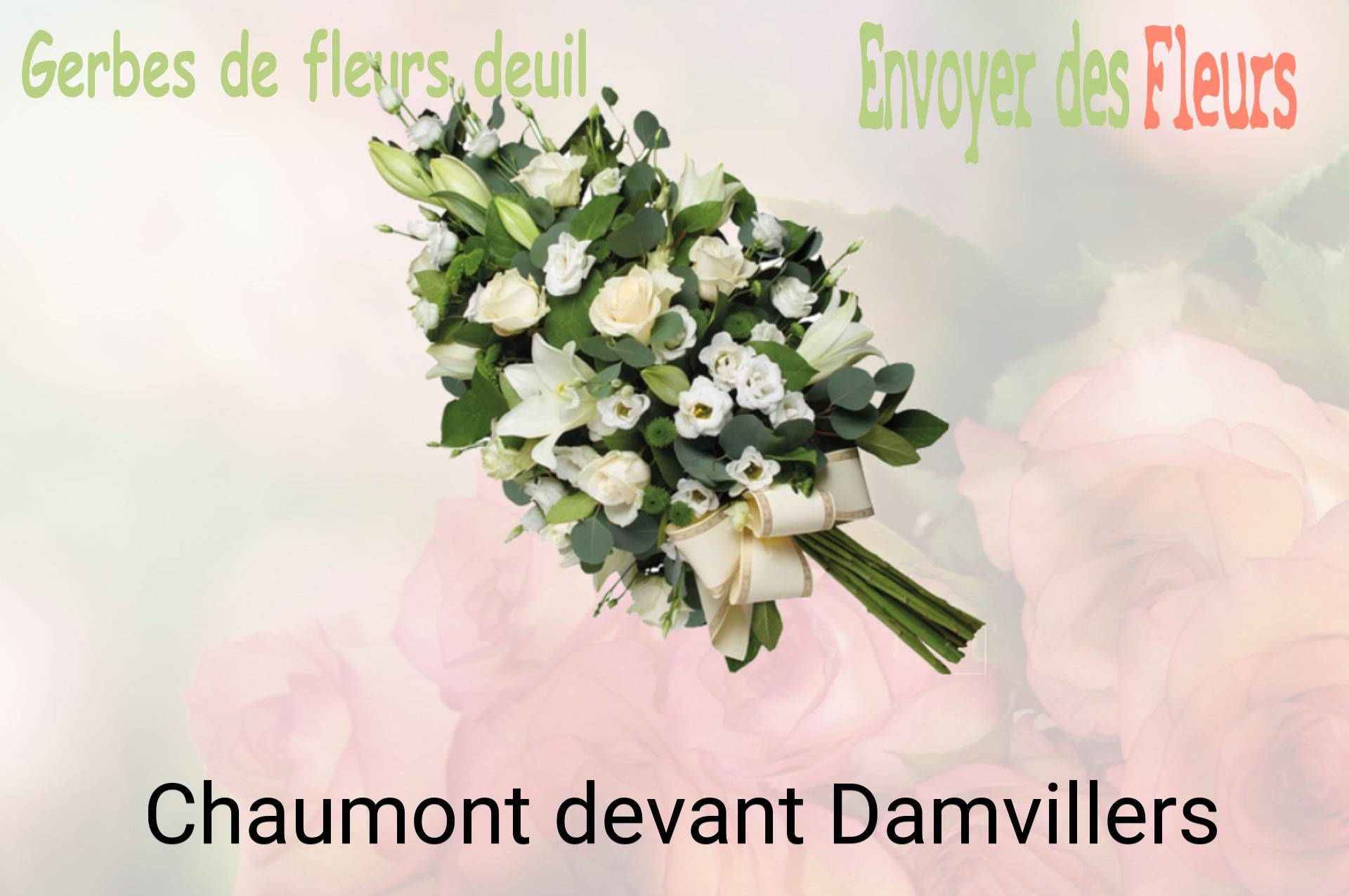Gerbe de fleurs de deuil livrée à Chaumont-devant-Damvillers